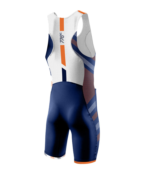 Men's Unidrop 02 Pro Unisuit - Navy/Orange