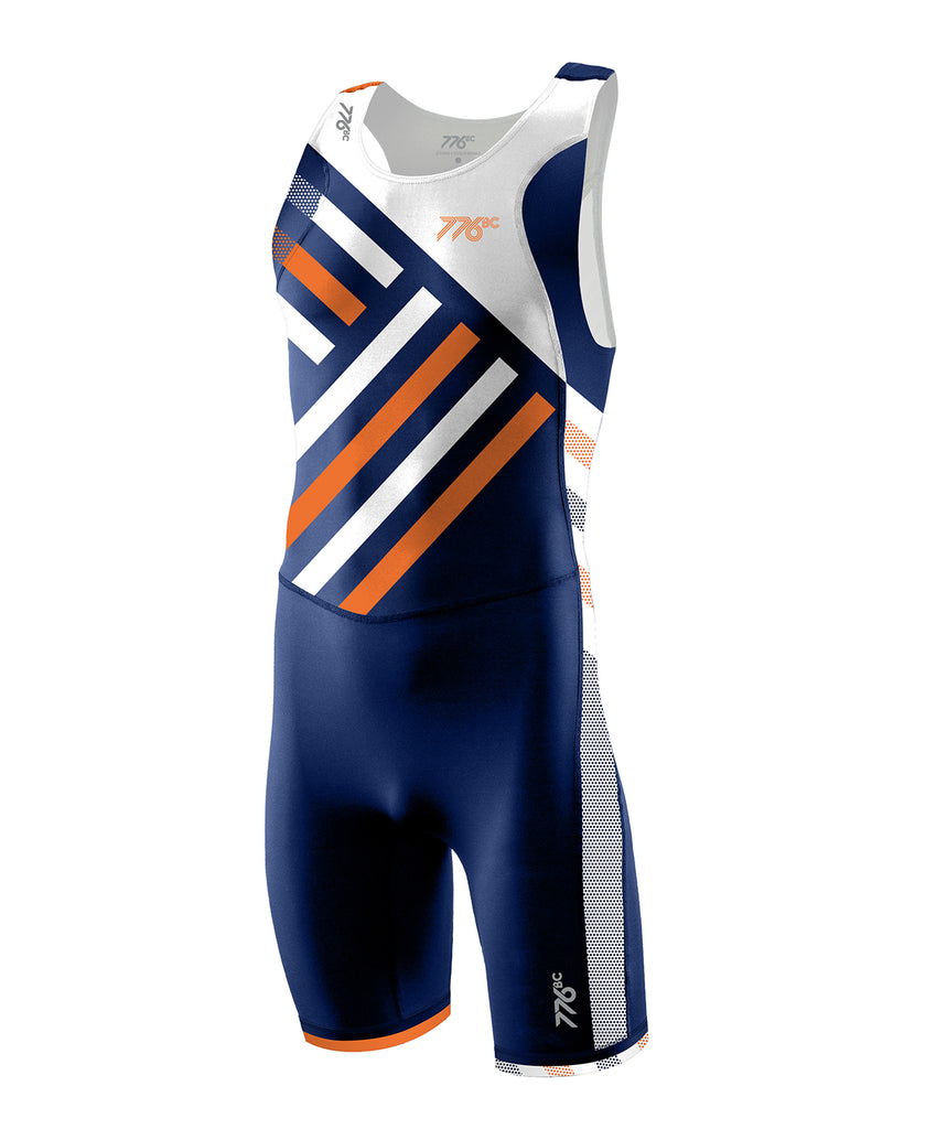 Men's Unidrop 02 Pro Unisuit - Navy/Orange