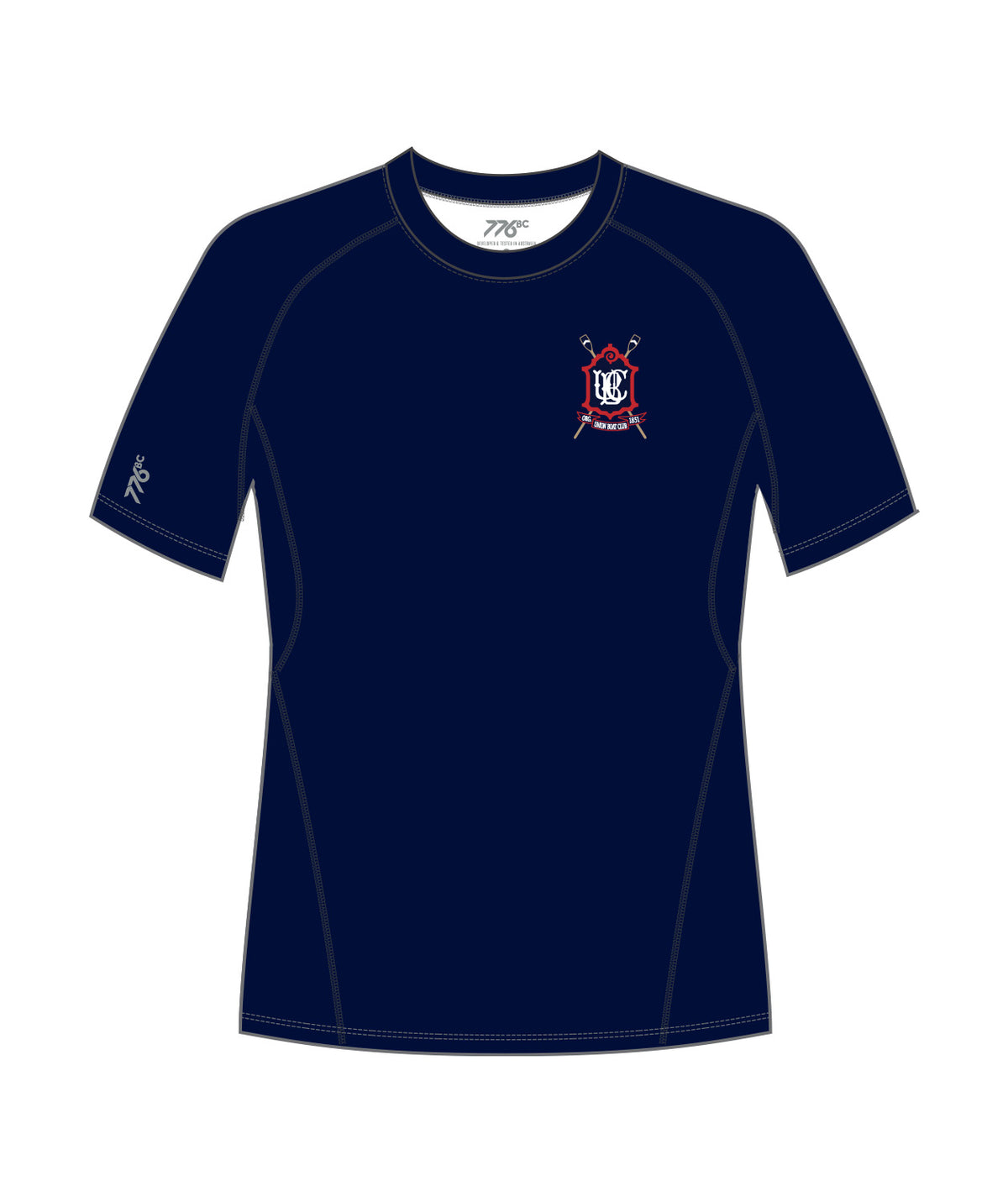 Men's Union Boat Club Base Layer SS - Navy