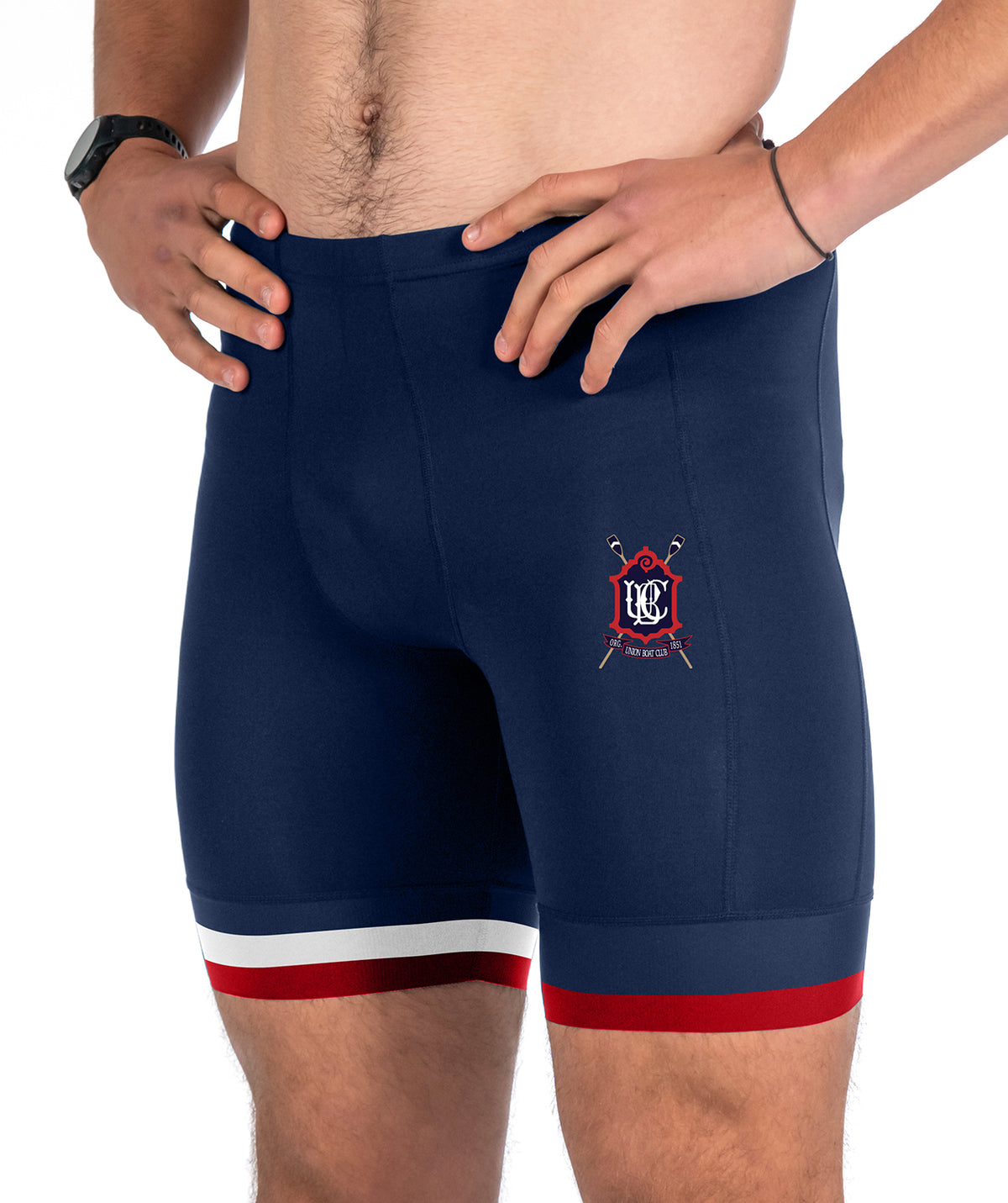 Men's Union Boat Club Side Panel Short - Navy
