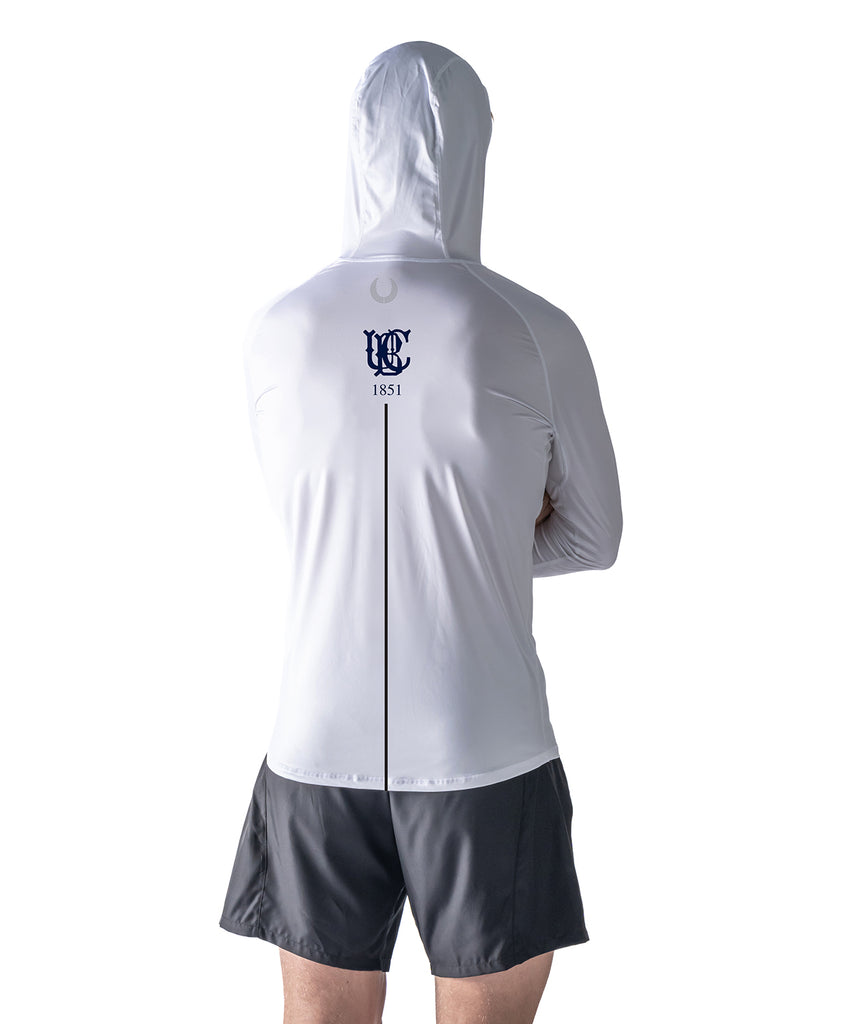 Men's Union Boat Club Sun Hoodie LS - White