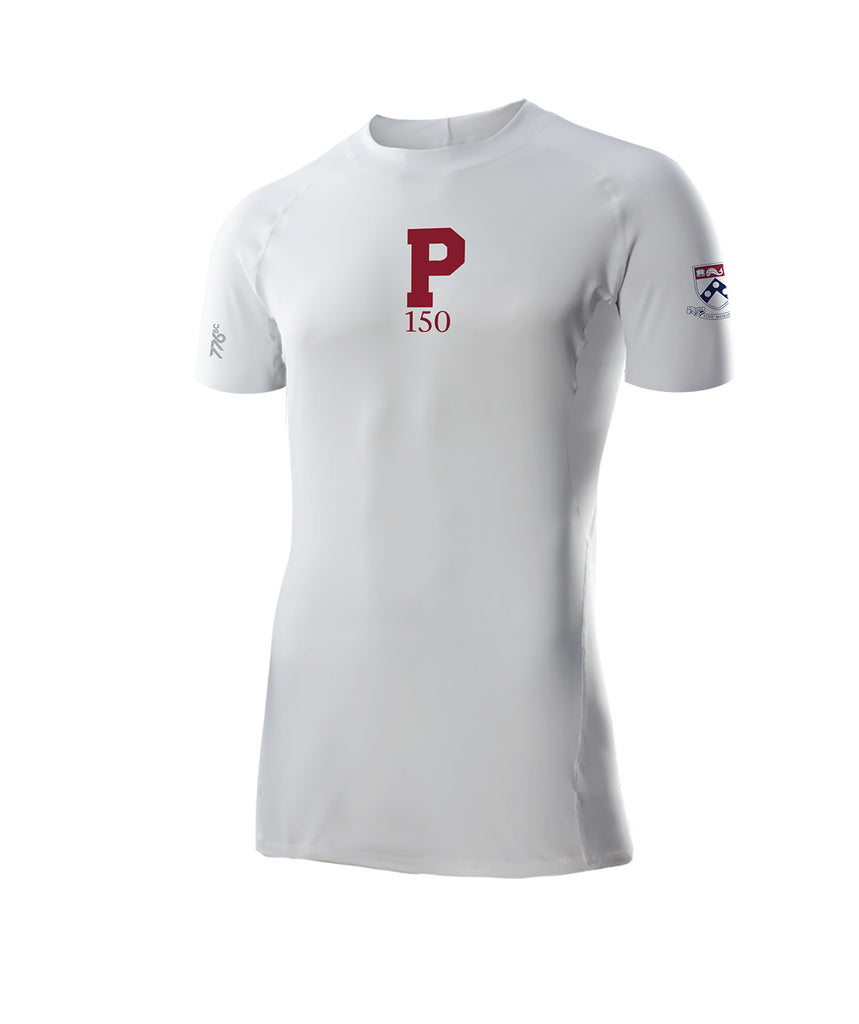 Men's University of Pennsylvania Lightweight Base Layer SS - White