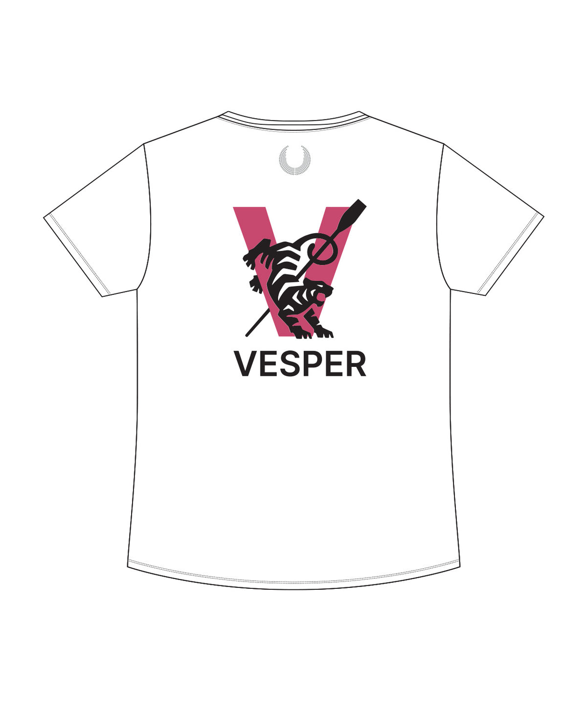 Men's Vesper Boat Club Performance T-Shirt SS - White