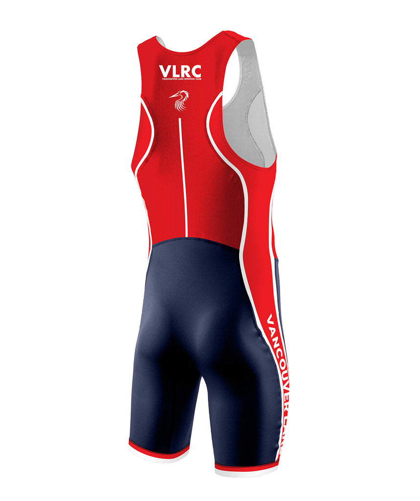 Men's Vancouver Lake Rowing Club Pro Unisuit - Navy/Red