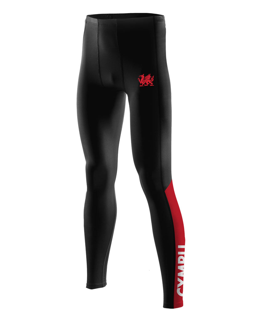 Men's Welsh Rowing Streamline Tight - Black/Red