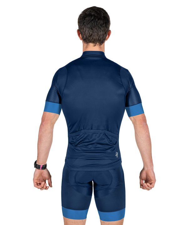 Men's iCrew Cycle Jersey - Navy