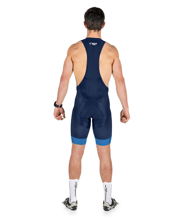 Men's iCrew Power Cycle Bib Short - Navy