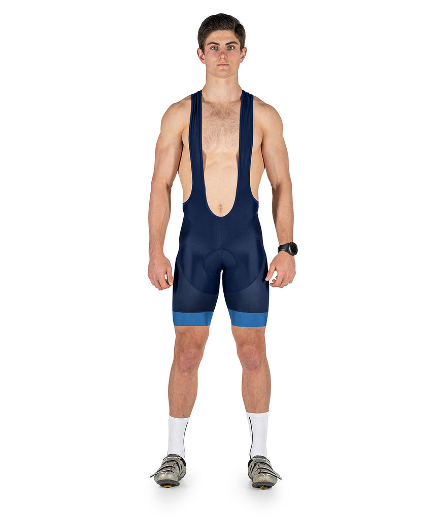 Men's iCrew Power Cycle Bib Short - Navy