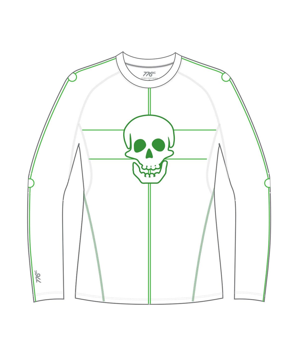 Men's Tampa Bay Athletic Club Motion Base Layer LS - Green