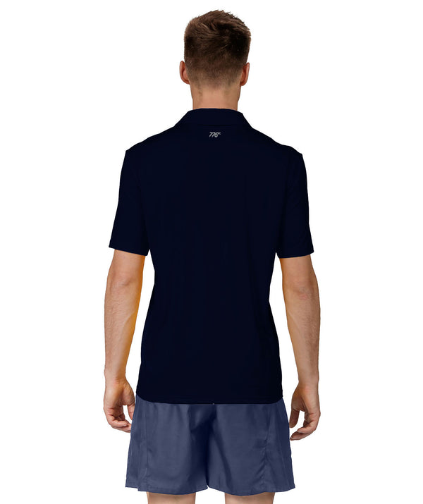 Men's Canisius High School Polo Ss - Navy/Gold