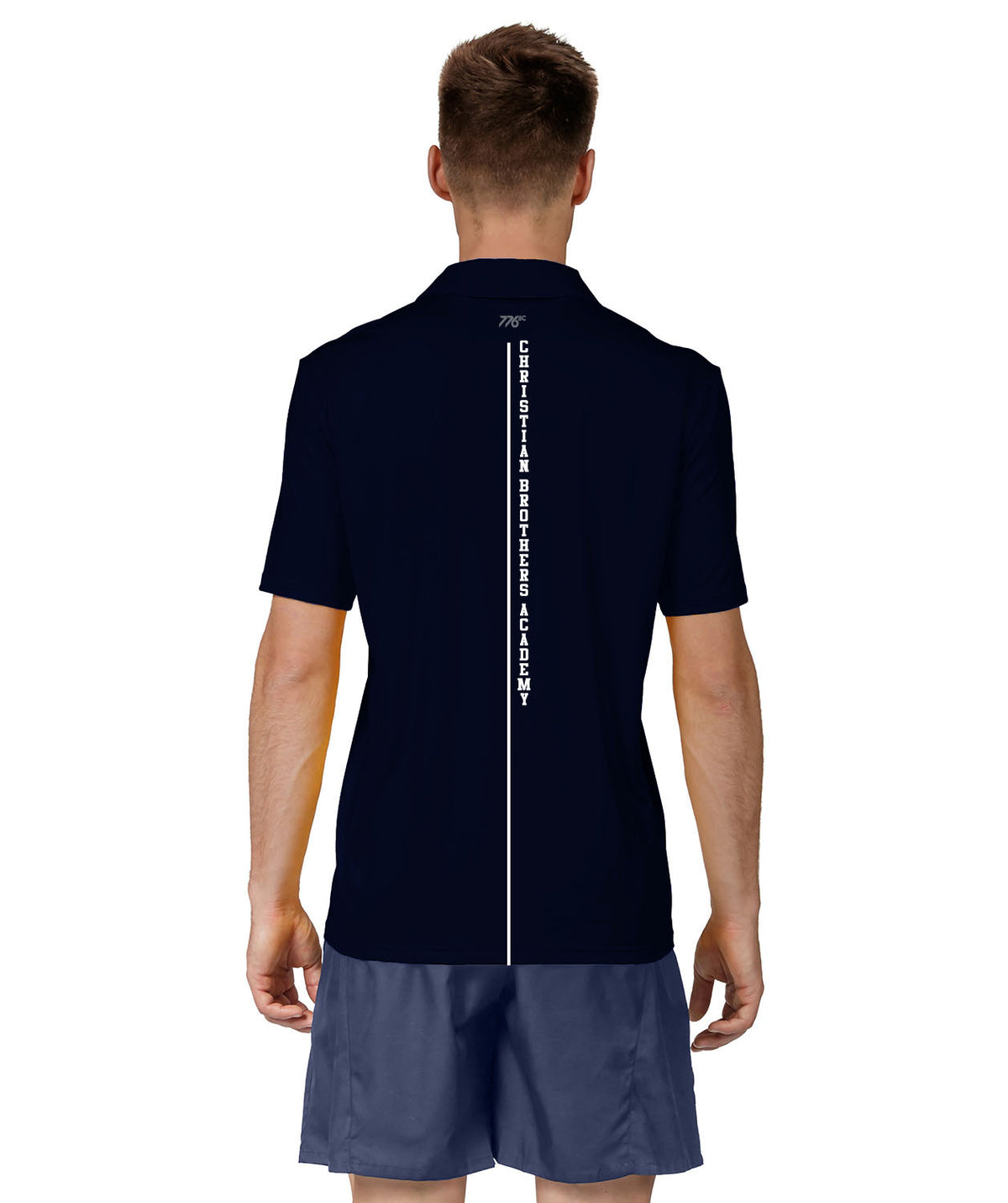 Men's Christian Brothers Academy Polo SS - Navy
