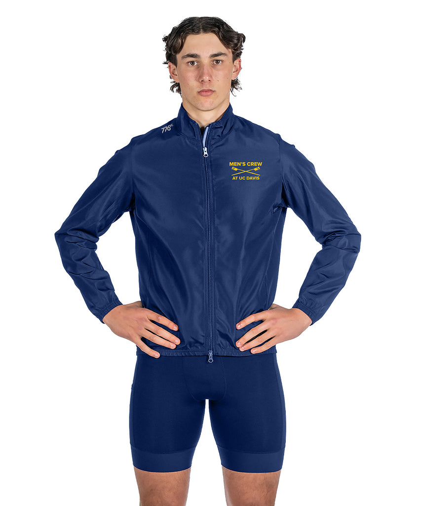 Men's UC Davis Cirrostratus Wind Jacket - Navy