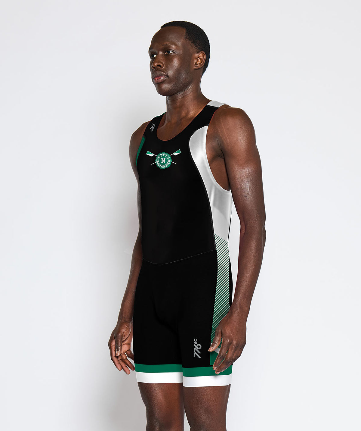 Men's Nichols School Pro Unisuit - Black/Green
