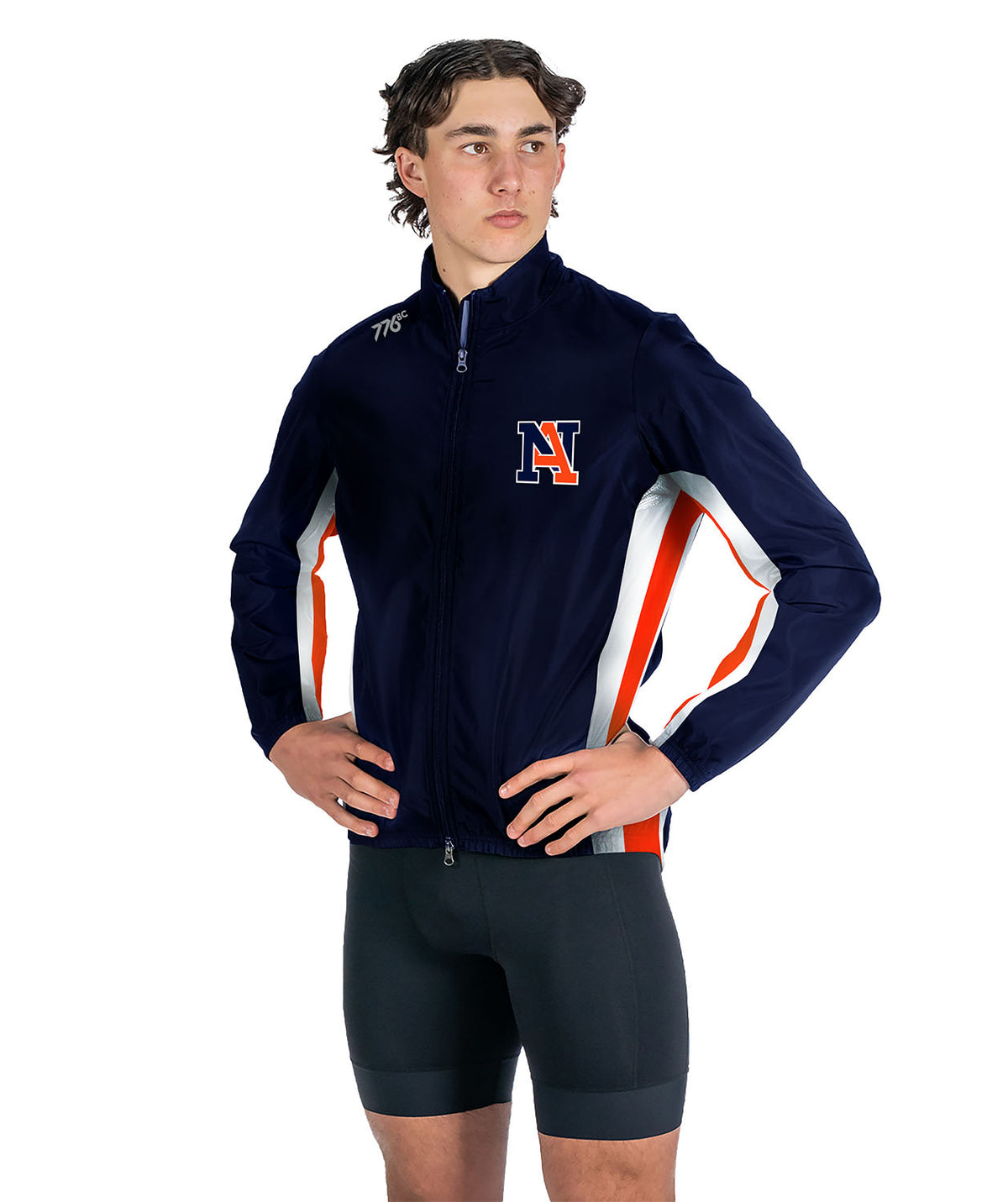 Men's Norfolk Academy Cirrostratus Wind Jacket - Navy