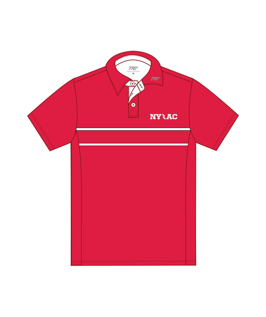 Men's New York Athletic Club Polo SS - Red