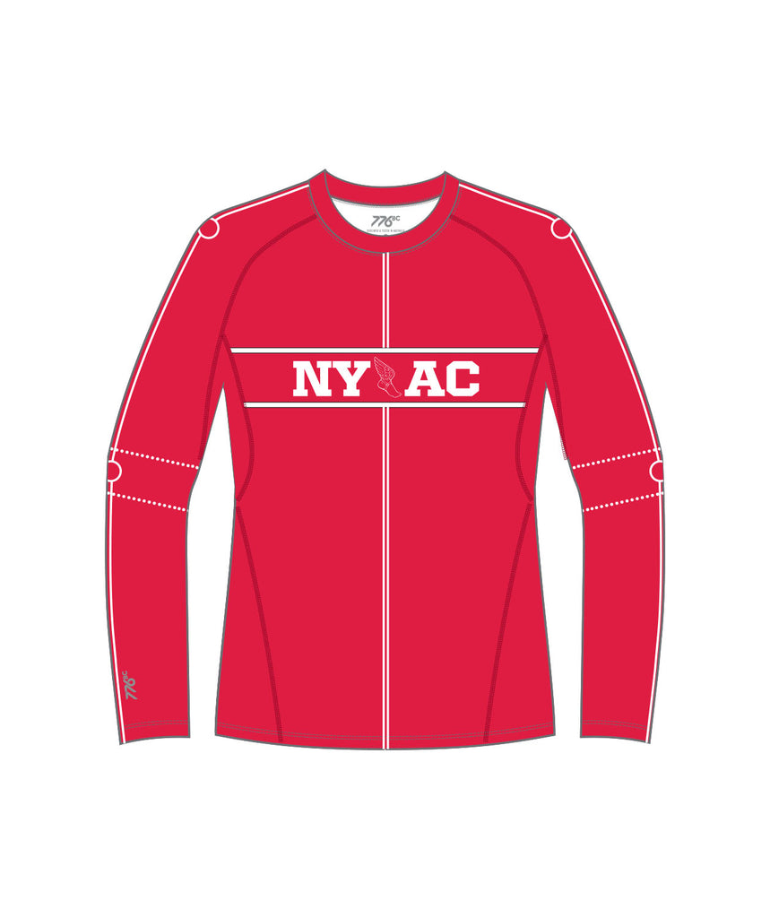 Men's New York Athletic Club Base Layer LS - Red