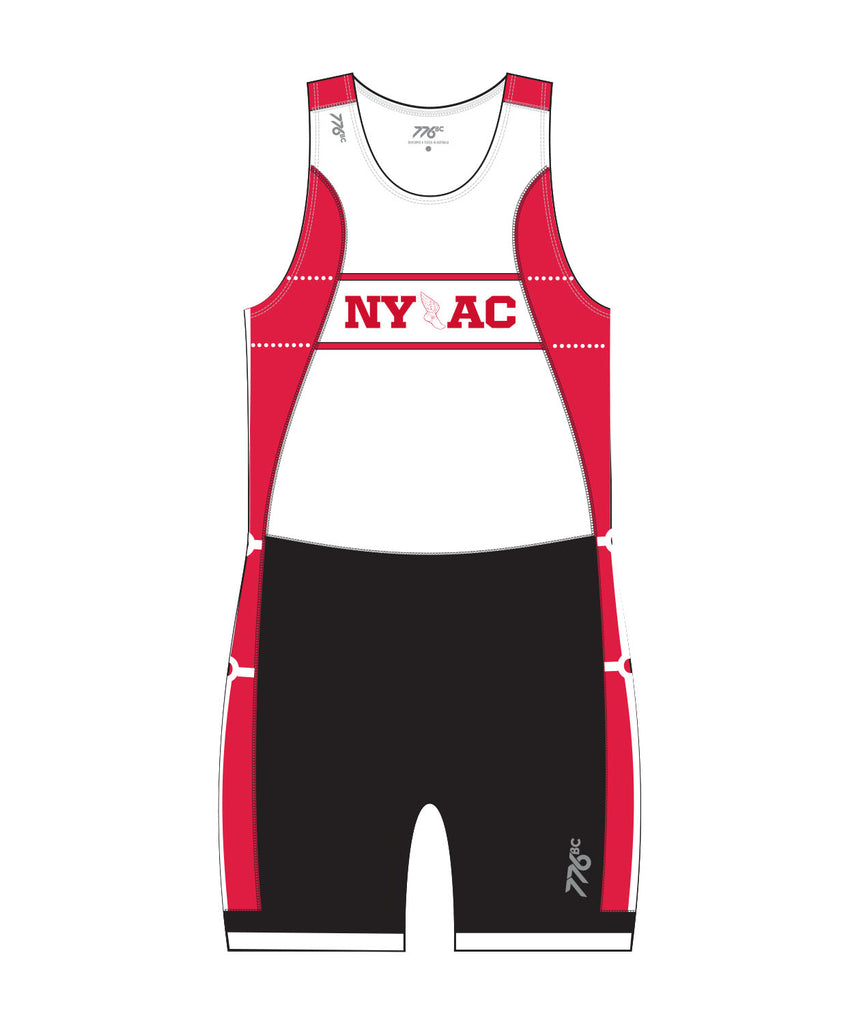 Men's New York Athletic Club Pro Unisuit - Black/White/Red