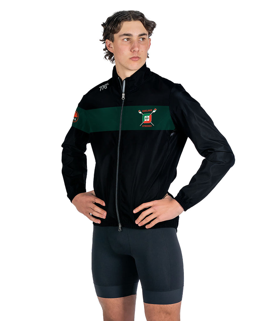 Men's Oakland Strokes Cirrostratus Wind Jacket - Black