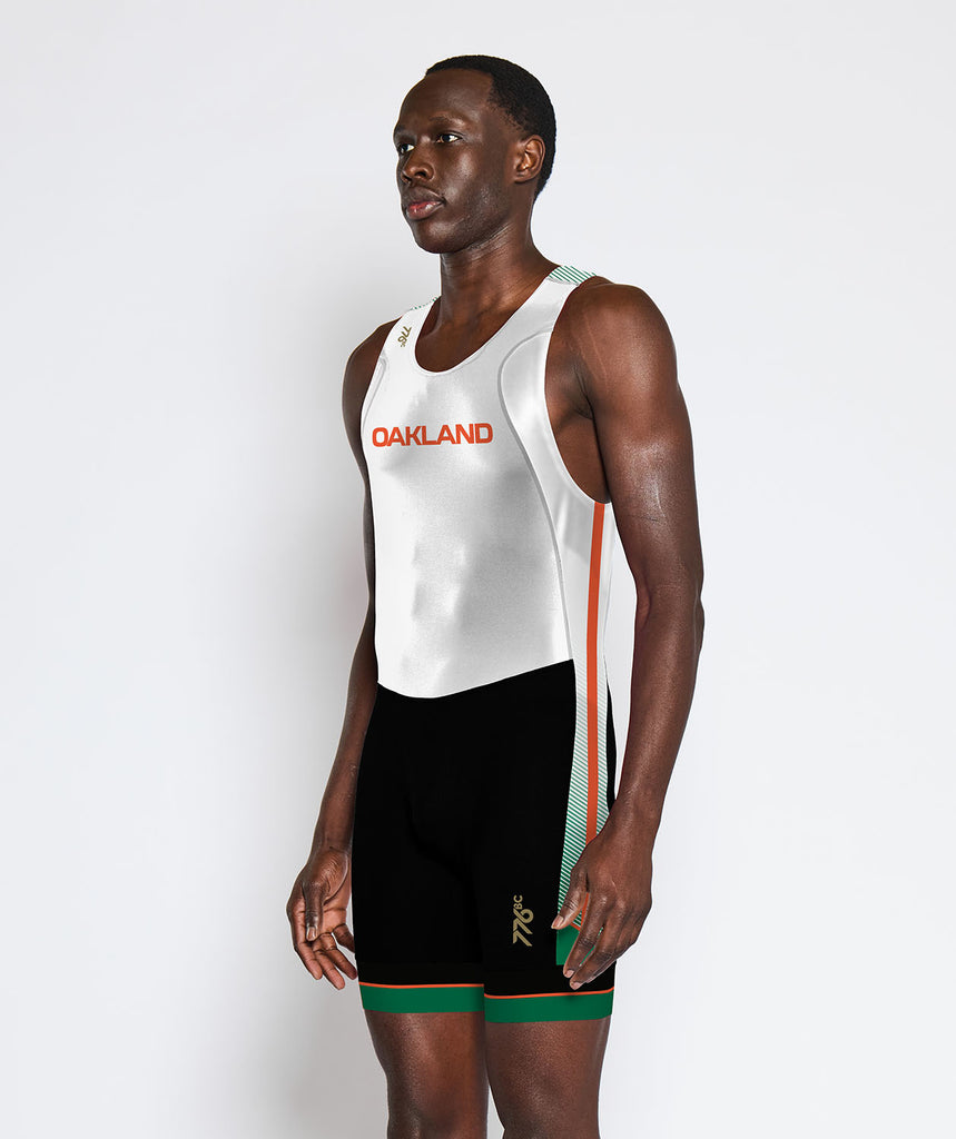 Men's Oakland Strokes Pro Unisuit - White