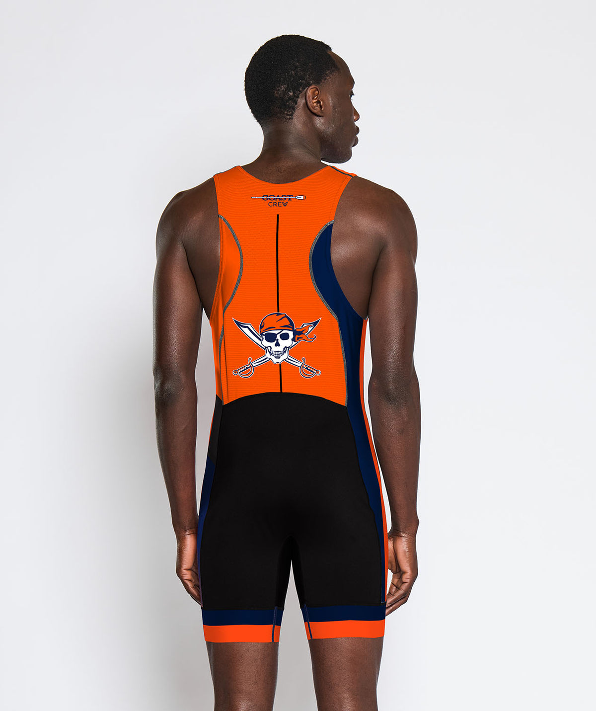 Men's Orange Coast Pro Unisuit - Black/Orange