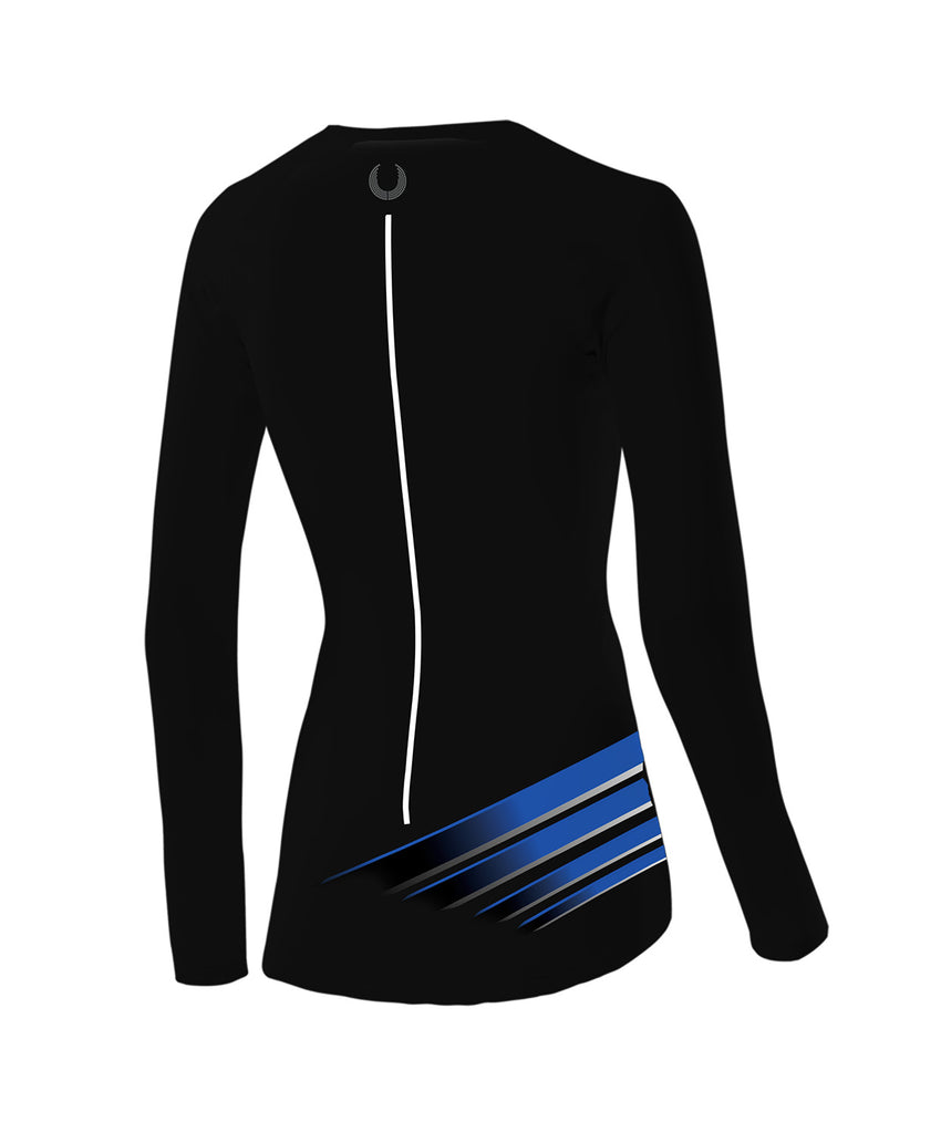 Women's Oregon Rowing Unlimited Base Layer LS - Black