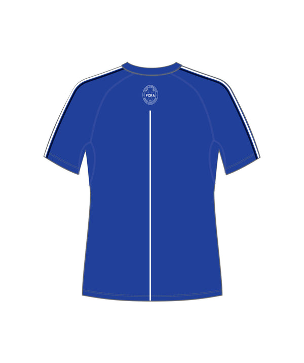 Men's Pelham Community Rowing Association Base Layer SS - Royal Blue