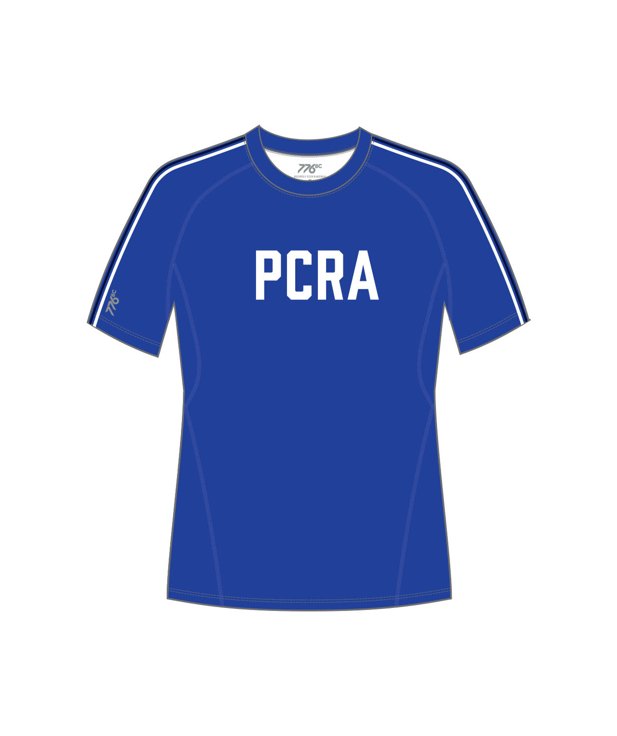 Men's Pelham Community Rowing Association Base Layer SS - Royal Blue