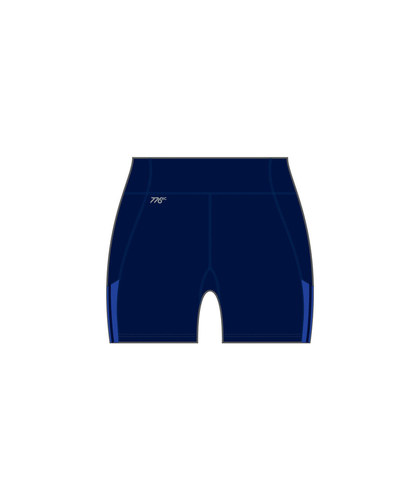 Women's Pelham Community Rowing Association Streamline Short - Navy/Royal Blue