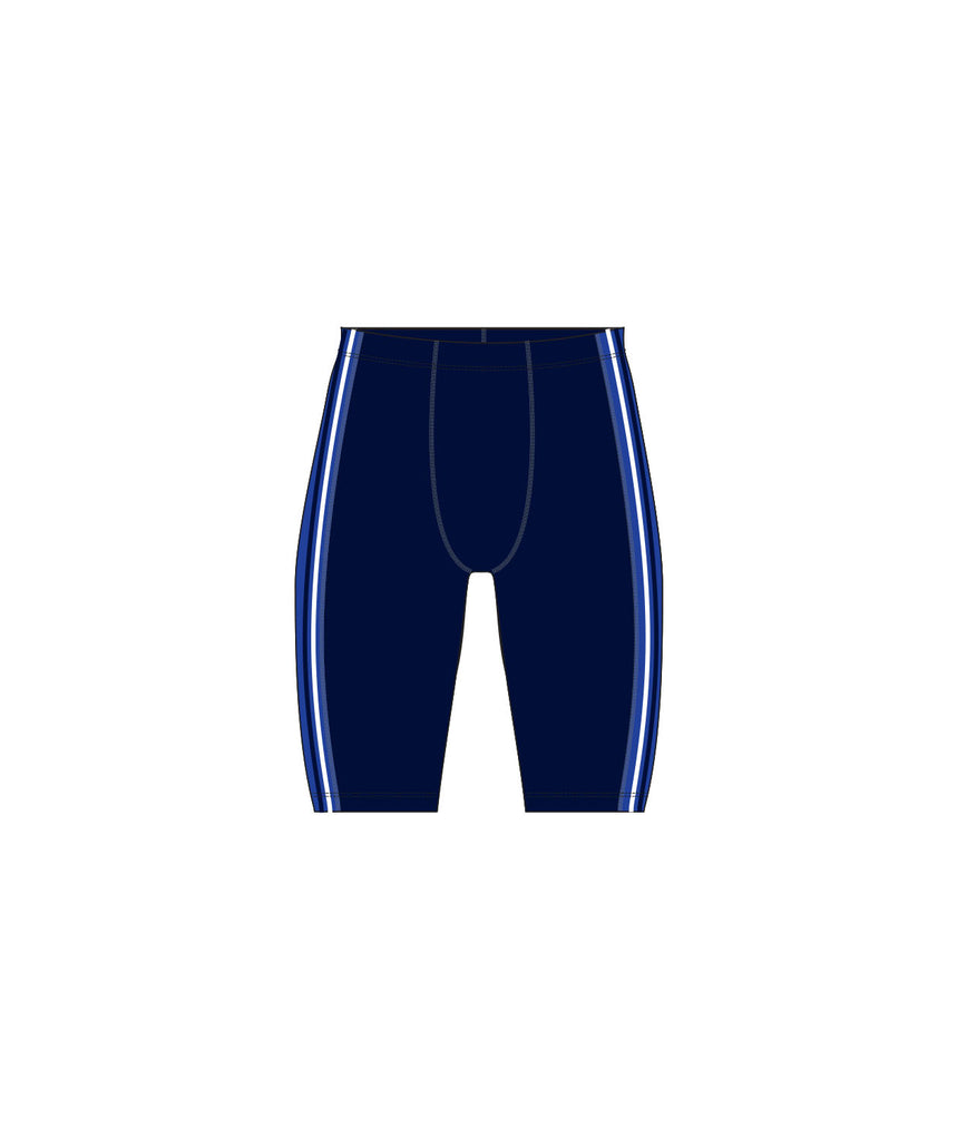 Men's Pelham Community Rowing Association Side Panel Short - Navy/Royal Blue