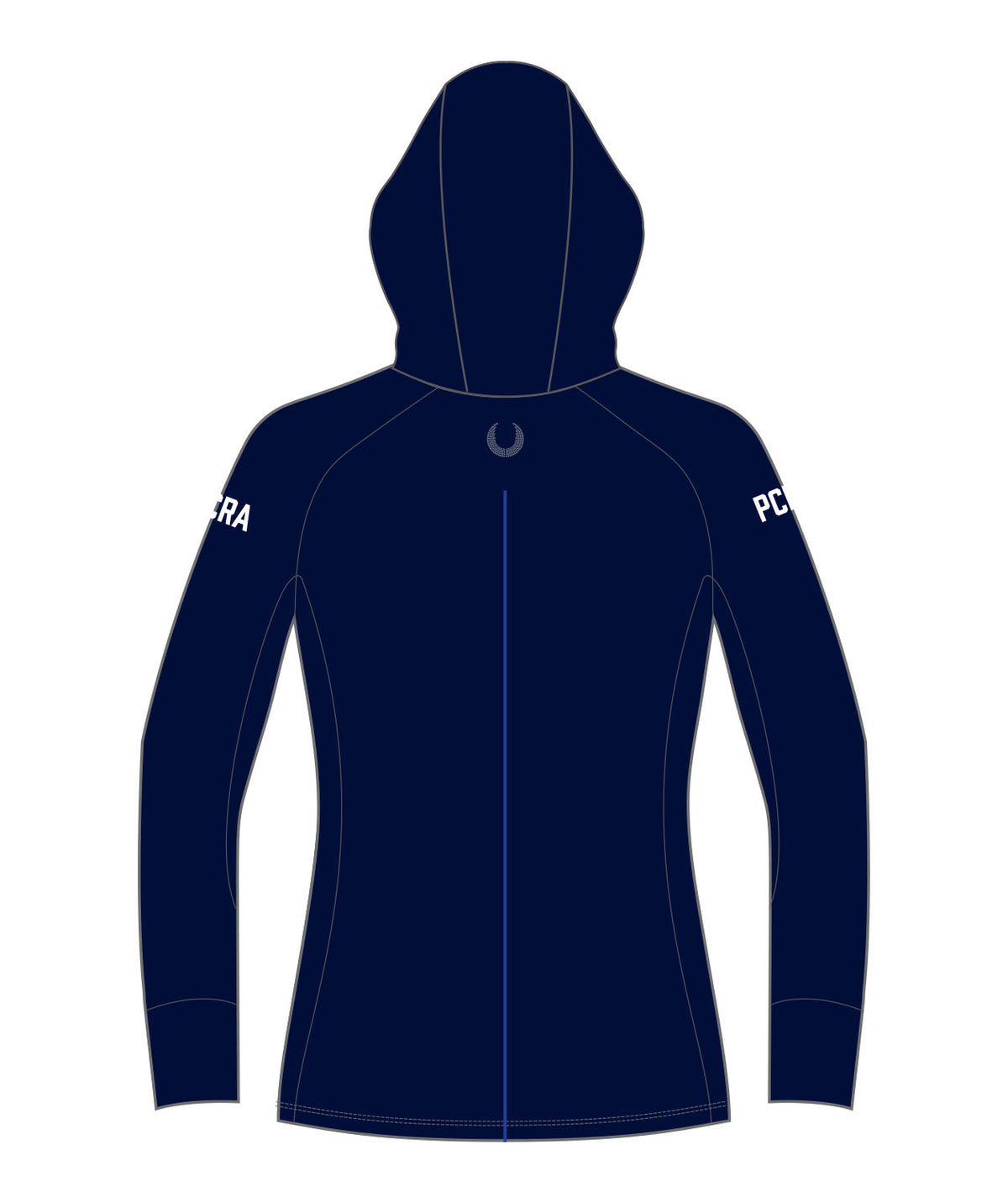 Women's Pelham Community Rowing Association Training Hoodie - Navy