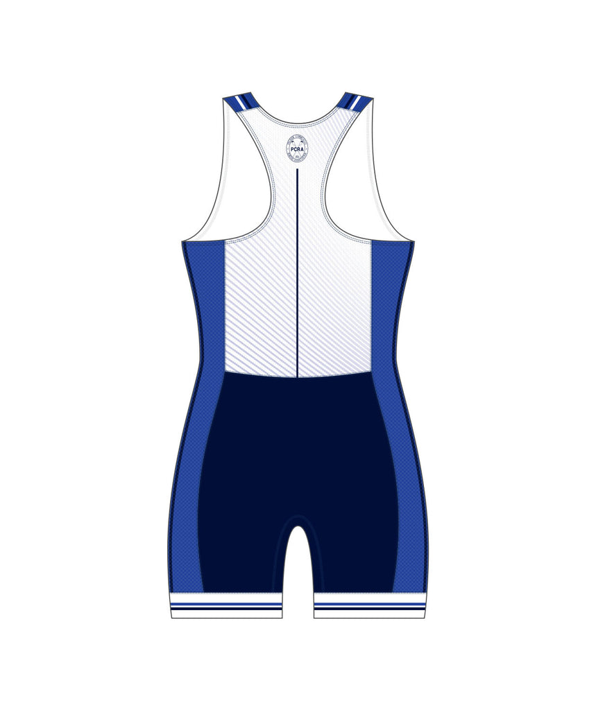 Women's Pelham Community Rowing Association Pro Unisuit - Navy/Royal Blue