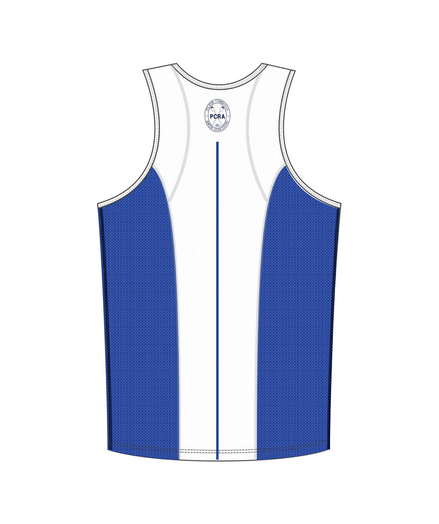 Men's Pelham Community Rowing Association Performance Tank - White