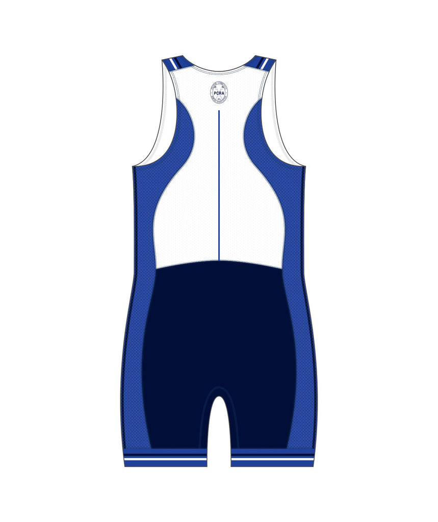 Men's Pelham Community Rowing Association Pro Unisuit - Navy/Royal Blue