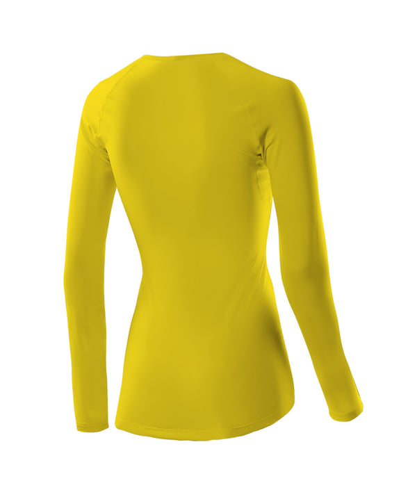 Women's Vancouver Rowing Club Winter Base Layer LS - Neon Yellow