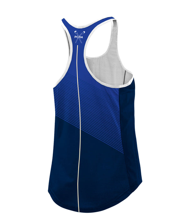 Women's Pelham Community Rowing Association Performance Tank - Navy