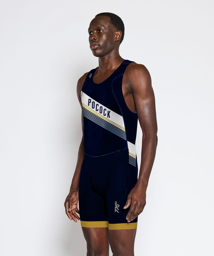 Men's Pocock Youth Pro Unisuit - Navy/Blue/Gold