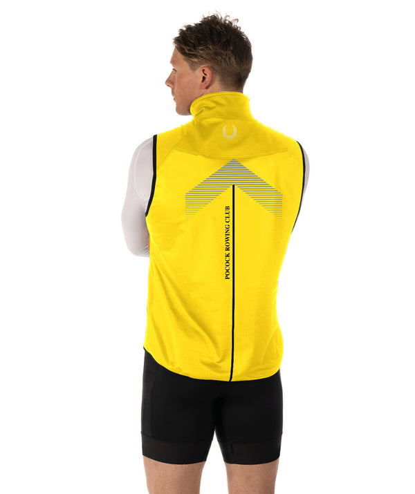Men's Pocock Rowing Club Stratus Vest - Yellow
