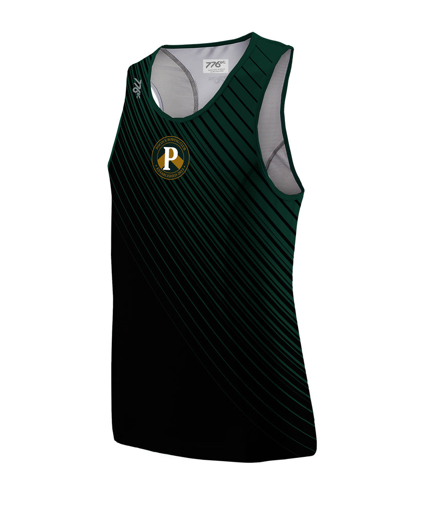 Men's Pocock Rowing Club Race Tank  - Black