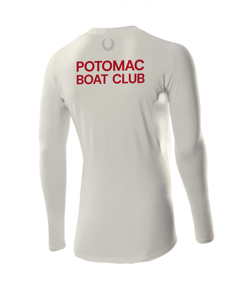 Men's Potomac Boat Club Winter Base Layer LS - Cream