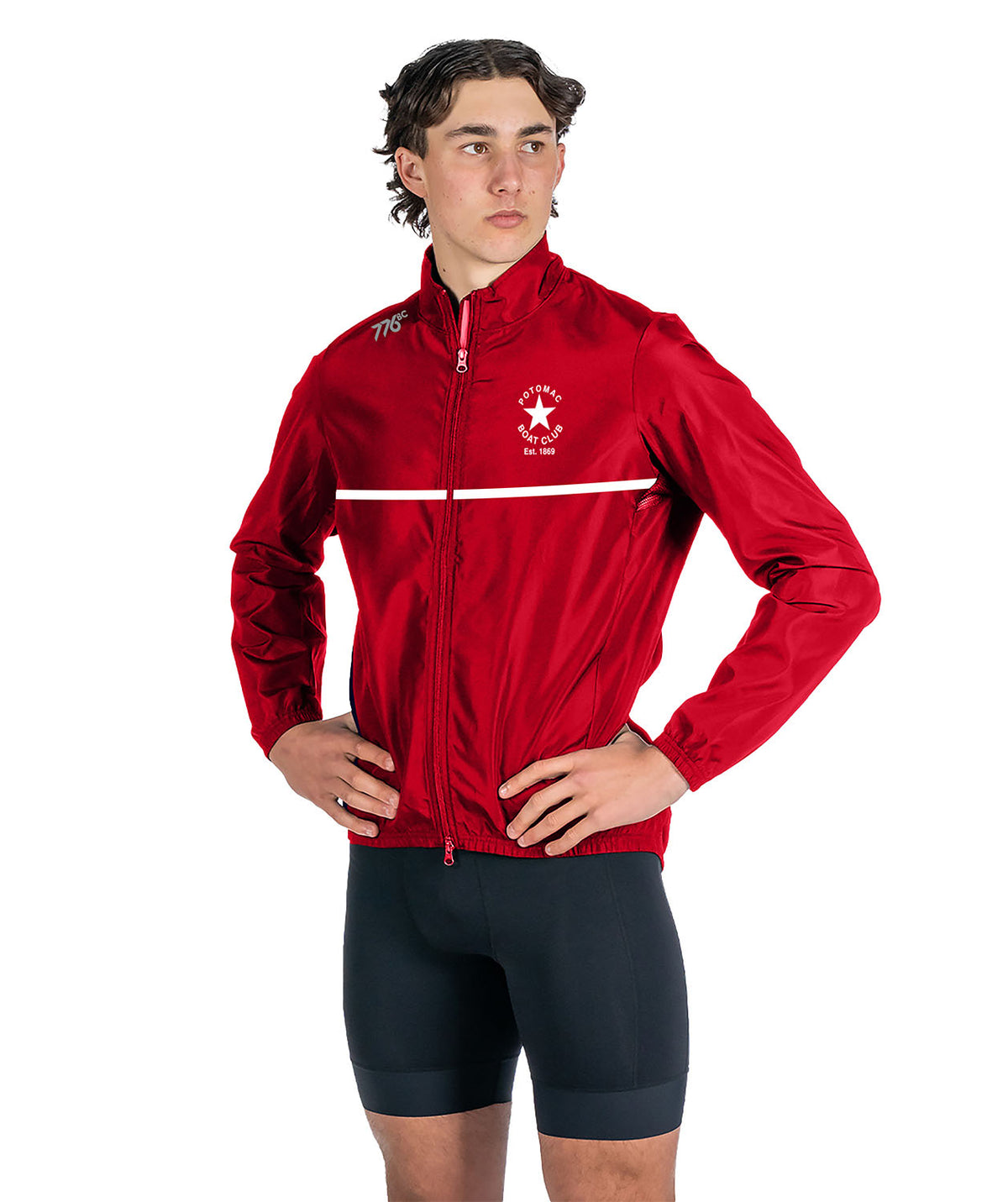 Men's Potomac Boat Club Cirrostratus Wind Jacket - Red