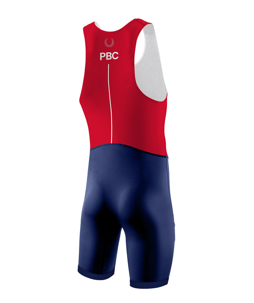 Men's Potomac Boat Club Streamline Unisuit - Red/Navy