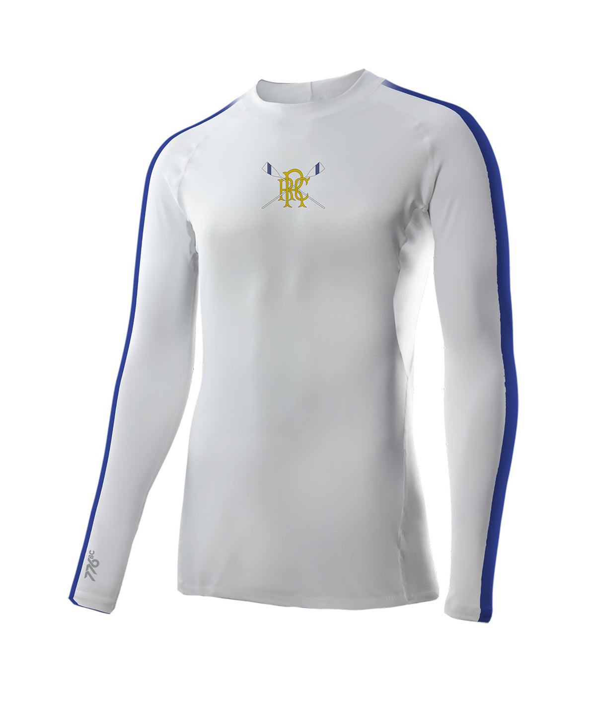 Men's Reading Base Layer LS - White/Blue