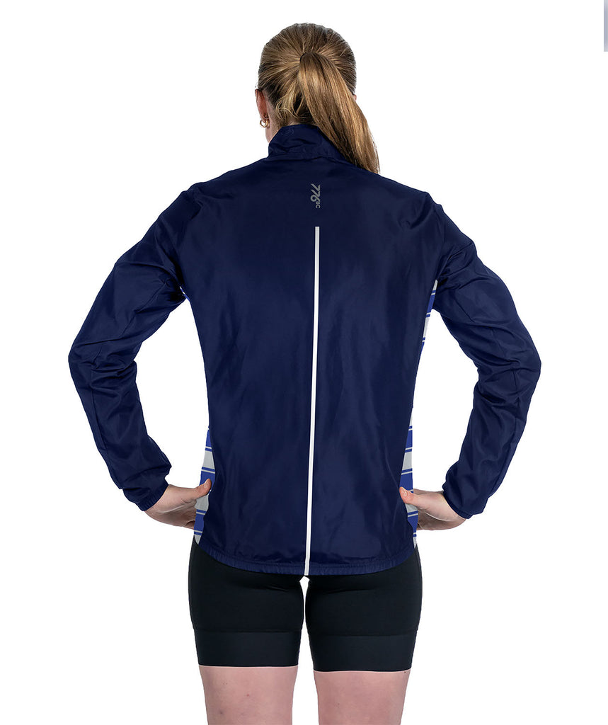 Women's Reading Cirrostratus Wind Jacket - Navy