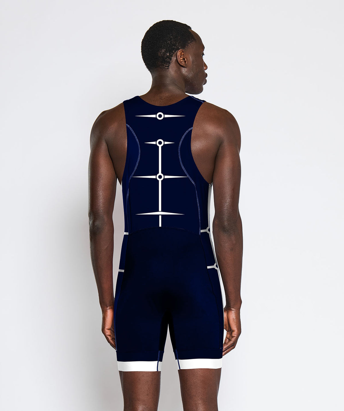 Men's Reading Pro Unisuit - Navy/White