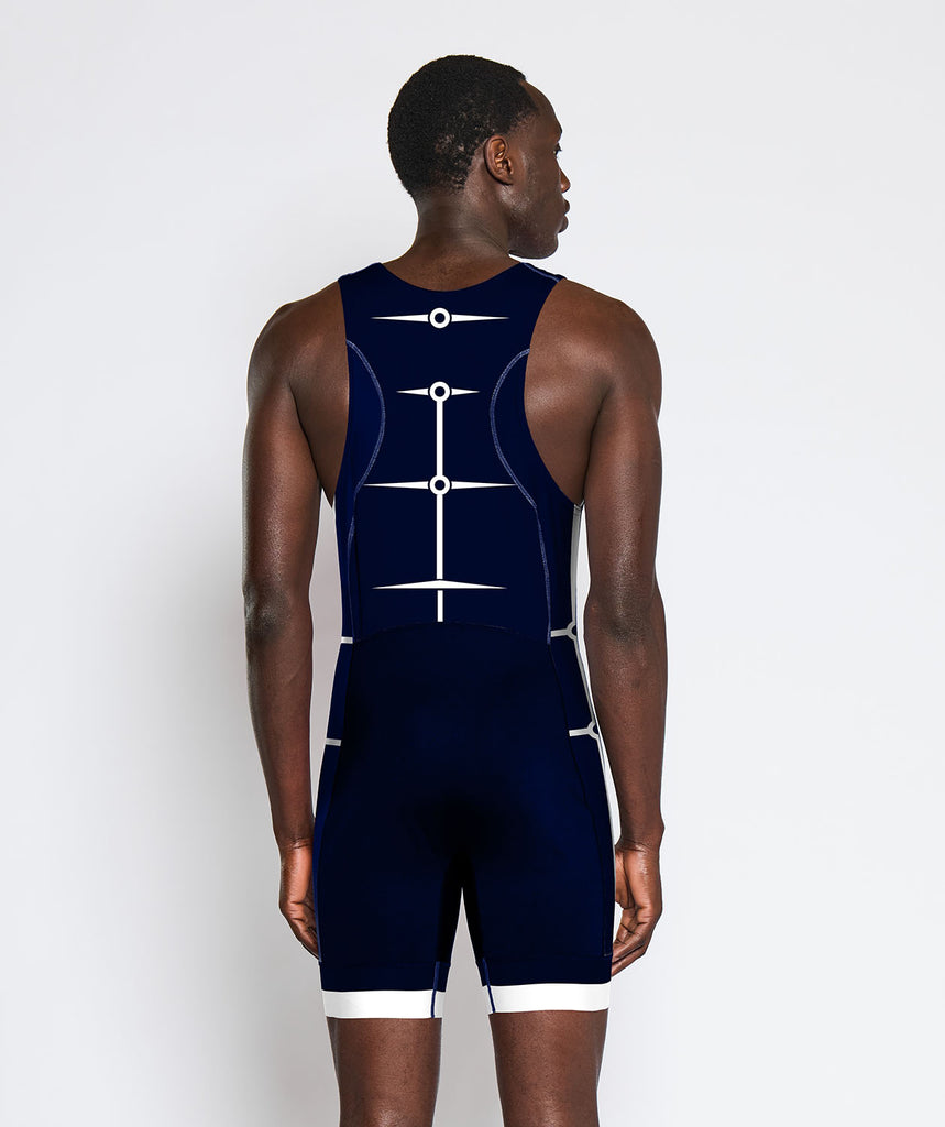 Men's Reading Pro Unisuit - Navy/White