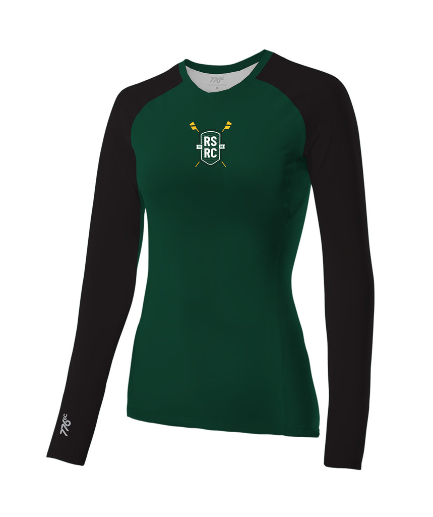 Women's Rio Salado Base Layer LS - Green/Black