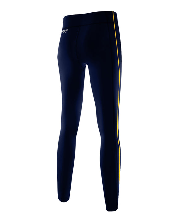 Women's Royal Chester Streamline Tight - Navy/Yellow