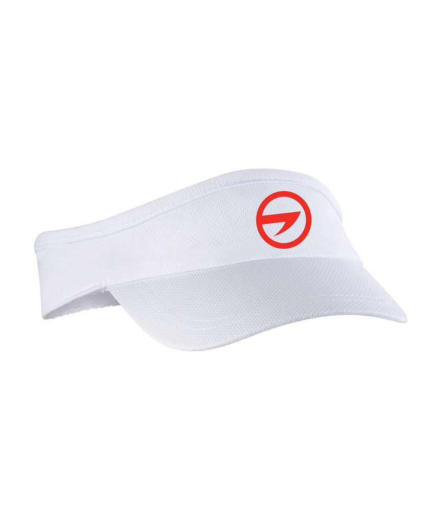 Unisex Wintech Logo Visor - White