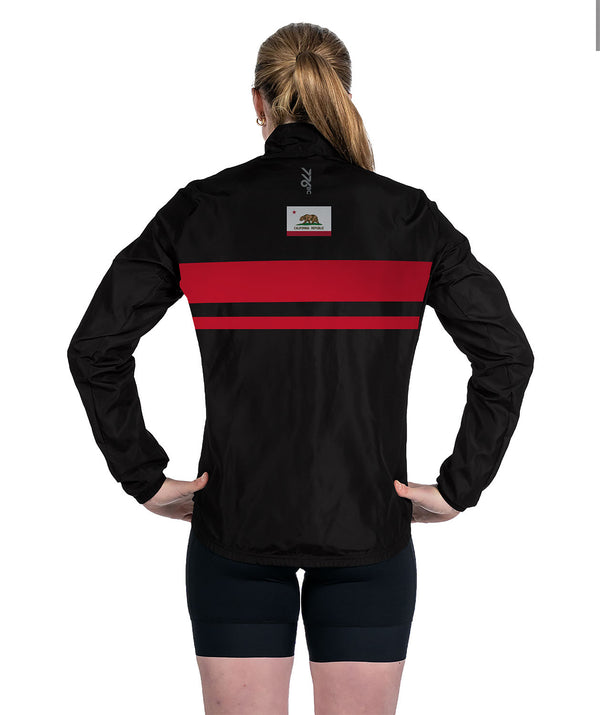 Women's San Diego Rowing Club Cirrostratus Wind Jacket - Black