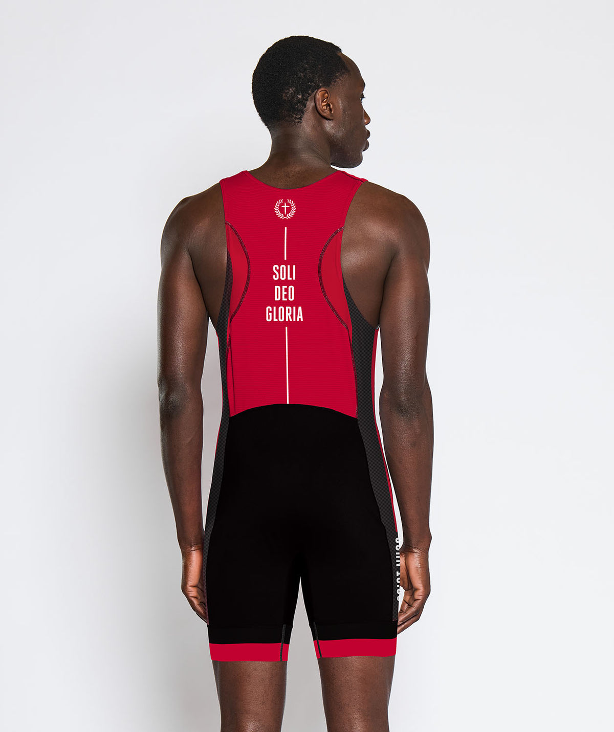 Men's Soli Deo Gloria Pro Unisuit - Black/Red